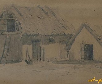 Сарай в деревне