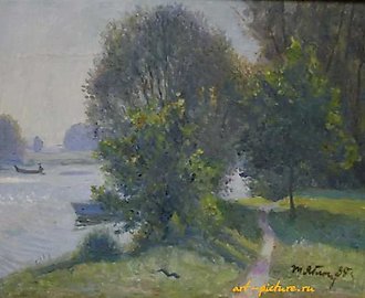 Летнее утро. Холст, масло. 40 х 50 см