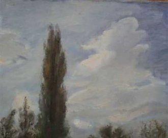 Кто выше! Холст, масло. 66 х 52 см