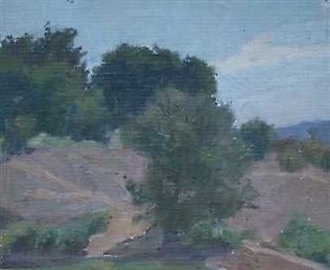 Озерцо. Холст, масло. 30 х 23 см