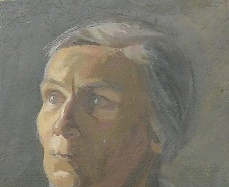 Этюд. Картон, масло. 35 х 25 см.