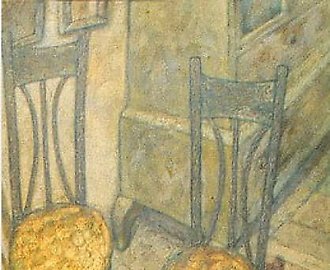 Серия «Женитьба Лиона» - «Далеко за полночь», 101 х 69 см.  Холст, масло.