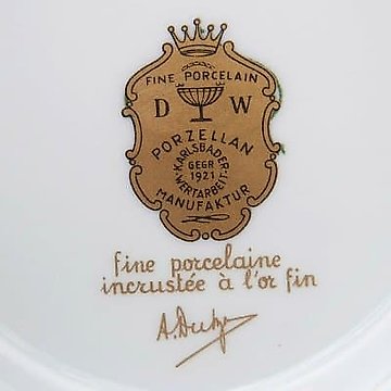 DW Porzellan Karlsbader瓷器厂