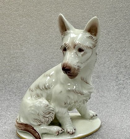 buy Porcelain figure "Scottish Terrier". Rosenthal Theodor Karner