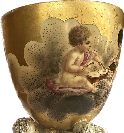 buy "Antique collectible porcelain cup. KPM"