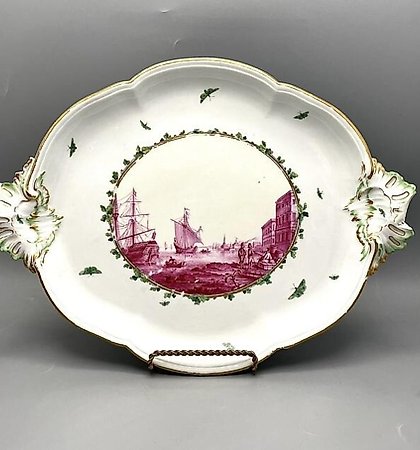 buy "Oval tray KPM Gotzkowsky"