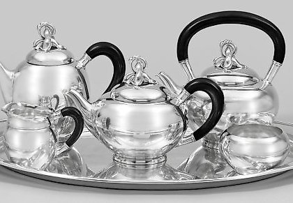 购买 现代艺术风格的广泛咖啡和茶服务