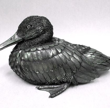 купить Buccellati Скульптурная композиция Утка лежащая