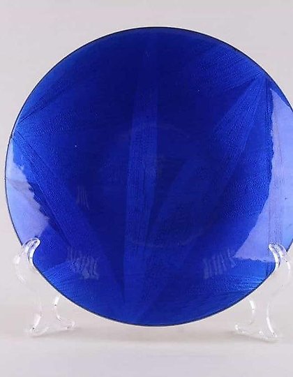 购买 银制杯子，带有蓝色珐琅，作者杰克布·托斯特鲁普（Jacob Tostrup），约1955年。