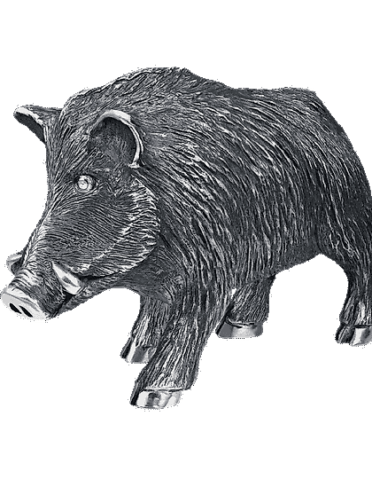 купить Серебряная скульптура Кабан Jewellery Theatre