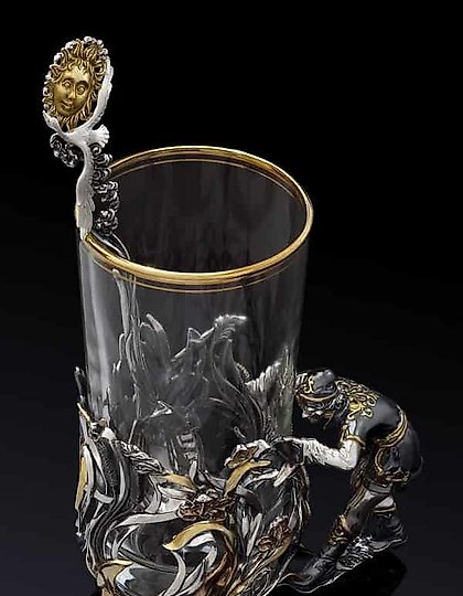 buy The translation of "Серебряный подстаканник Иван-царевич" into English is "Silver cup holder Ivan Tsarevich."