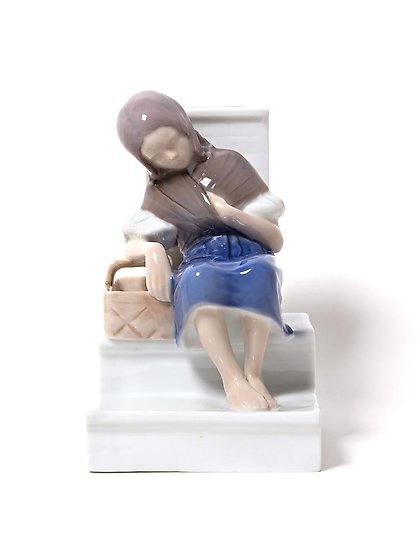 购买 火柴女孩。丹麦，哥本哈根，Bing & Grondahl