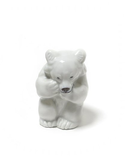 buy Porcelain figurine (statuette) "Bear." Denmark, Copenhagen, Royal Copenhagen.