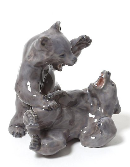 购买 玩耍的小熊。丹麦，哥本哈根，皇家哥本哈根，1912年