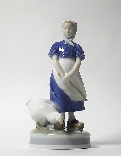 购买 放牧女郎。丹麦，哥本哈根，皇家哥本哈根