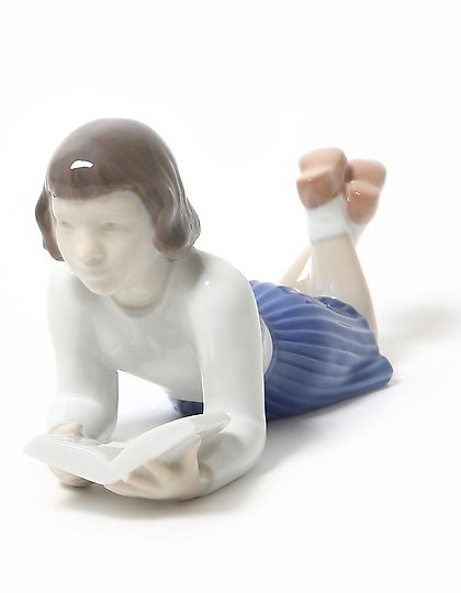 купить Мерет. Девочка с книжкой. Дания, г. Копенгаген, Bing & Grondahl