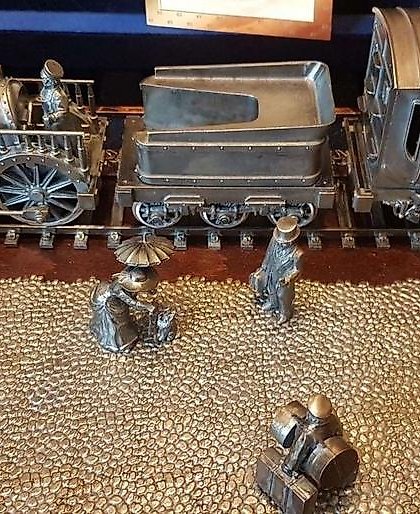 buy The jewelry sculptural composition "Nikolaevskaya Railway," silver