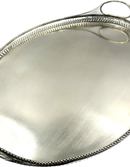 购买 银色托盘，18世纪俄罗斯风格，带侧把手，1798年，卡卢加