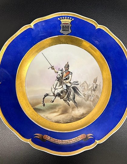 购买 军用桌面碟子，约1849-1870年。