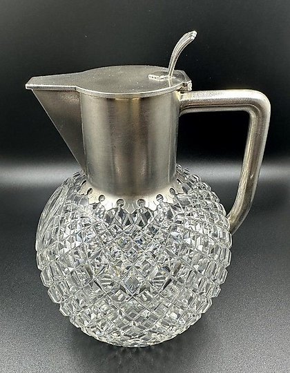buy Decanter. Crystal, silver BOLIN