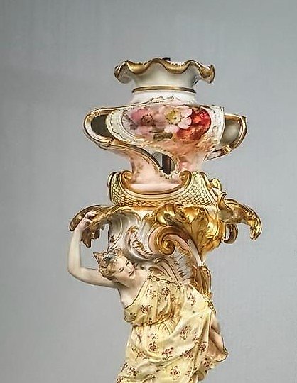 购买 洛可可风格的KPM烛台，亚历山大·基普斯制作
