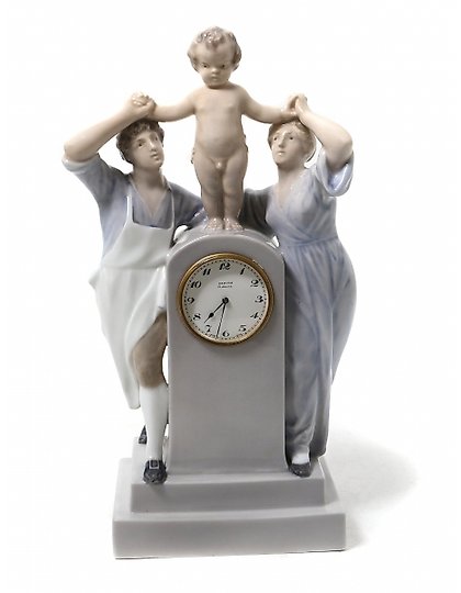 购买 Zenith钟表。瓷器。皇家哥本哈根，1898-1923年。