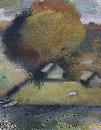 купить Смоленск. Акварель. 26 х 35 см