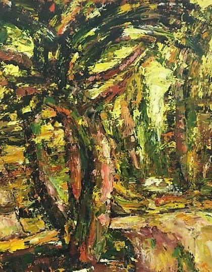 купить Дорога через сосны