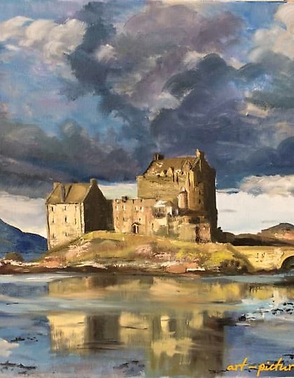 buy "The Storm is Coming" oil on canvas