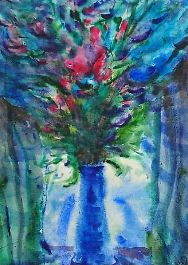 buy Bouquet Paper, watercolor.