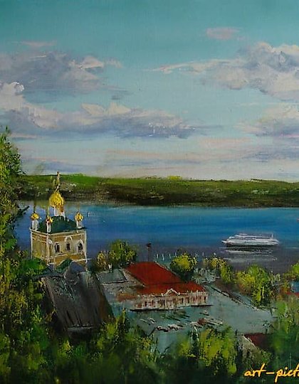 购买 普列斯。夏天，丙烯，画布。