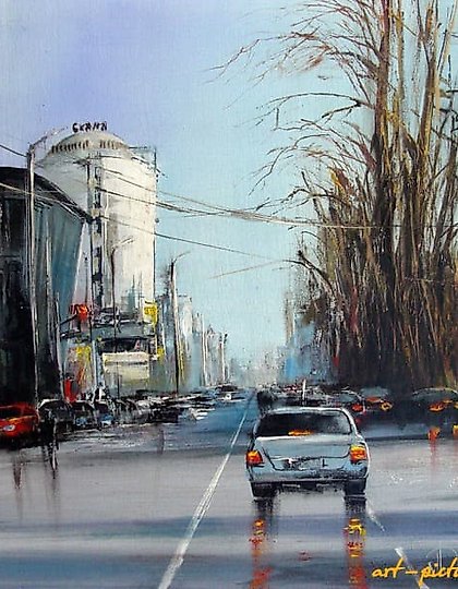 купить Самара ул.Мичурина акрил,холст