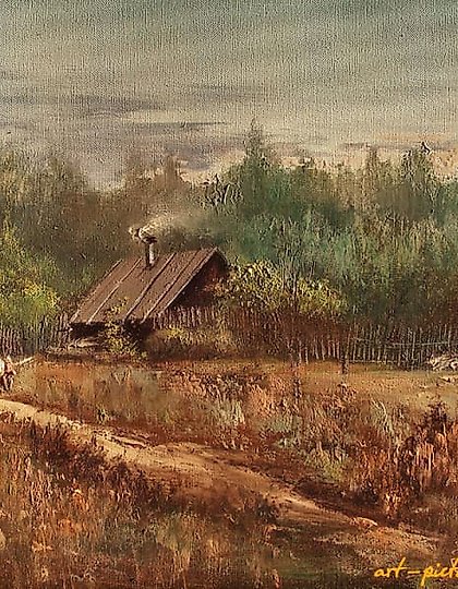 купить В субботний вечер масло,холст