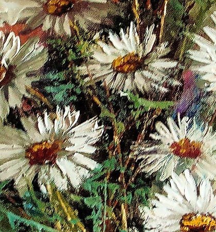 buy "Daisies oil, canvas"