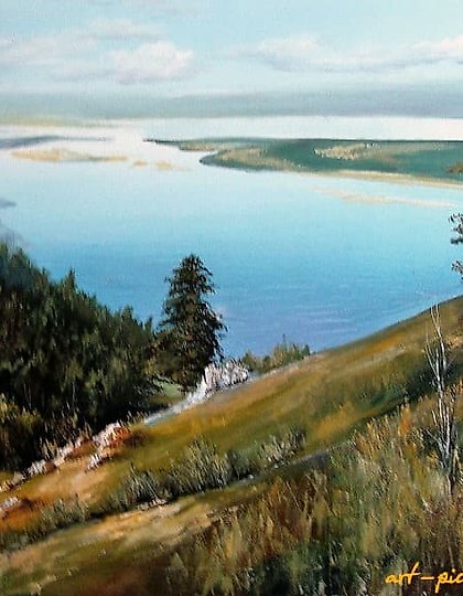 купить Стрельная гора масло,холст