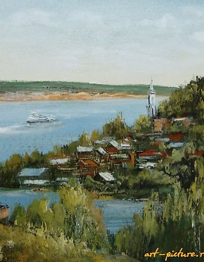 купить Плёс масло,холст