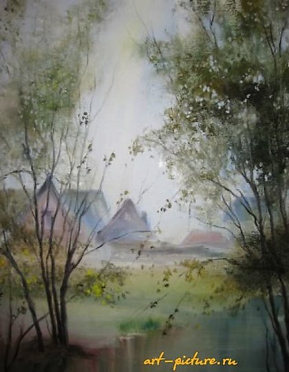 купить Рассвет холст/масло