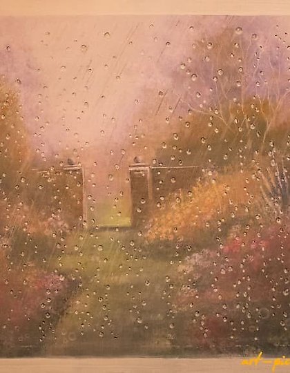 buy "Summer Garden canvas, oil"