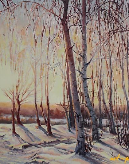 buy The translation of "Березы масло, холст" into English is "Birches oil, canvas."