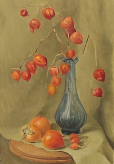 купить Хурма масло, холст 