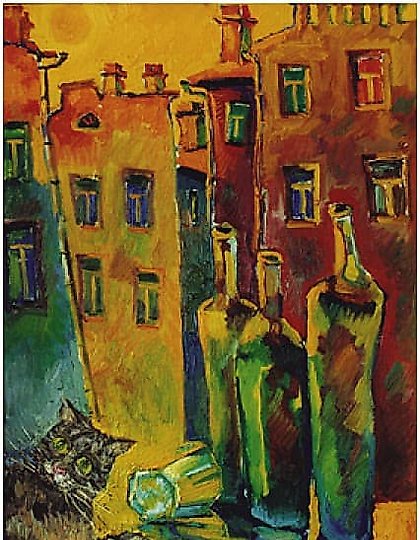 购买 晚间素描 布面油画