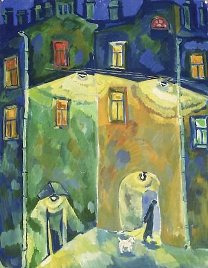 buy "Night Walk, Canvas, Oil"