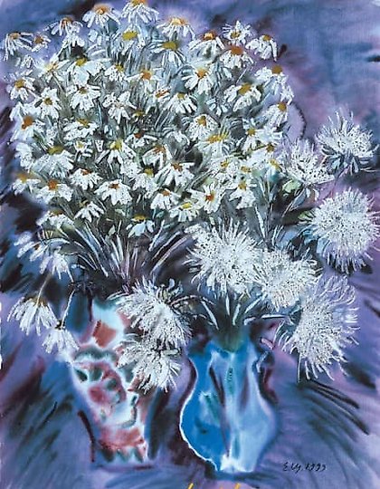 купить Белый акцент Акварель