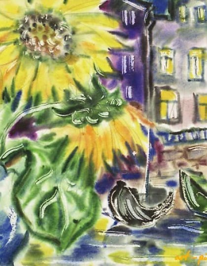 buy "Sunflowers Watercolor"