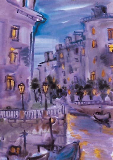 купить Тихий вечер Акварель