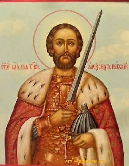 购买 手绘图标 "亚历山大" 木制,蛋彩画