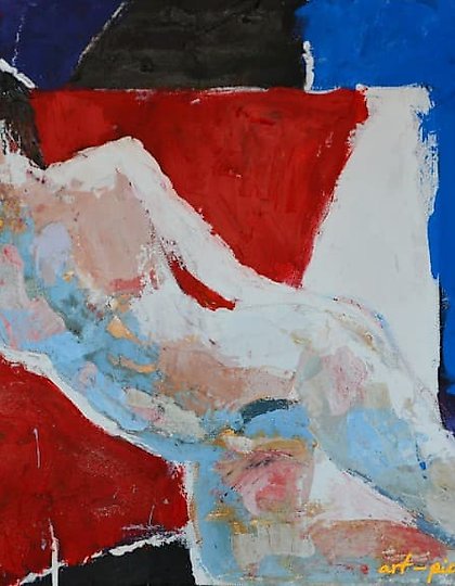 купить Обнаженная масло, холст 