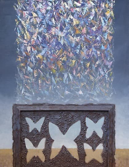 buy "Empty herbarium oil, canvas"