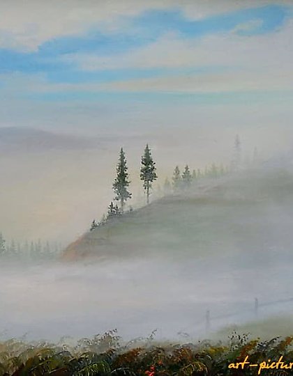 купить Утренний туман Масло