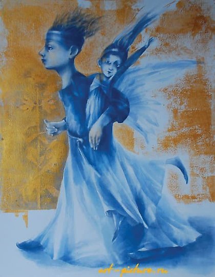 купить Мой Ангел Акрил, бумага 